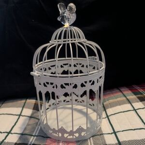 Home Collection White Ornate Lantern